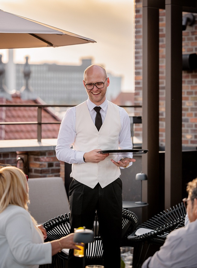 Nick Vrielink, bar manager Fitz's on the Roof